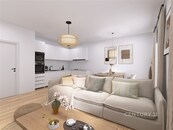 Pronájem prostorného bytu 2+kk s balkónem a garáží v novostavbě Plzeň, Skvrňany., cena 21000 CZK / objekt / měsíc, nabízí CENTURY 21 The Most Reality