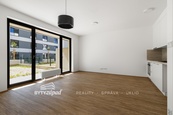 Pronájem bytu 1+kk velikosti 37 m2 s předzahrádkou 33 m2 v Triangl Living Park v Plzni, cena 16000 CZK / objekt / měsíc, nabízí 