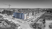 Pronájem bytu 2+kk velikosti 56 m2 s balkonem 9 m2 ve 4.NP budovy v Triangl Living Parku v Plzni, cena 16500 CZK / objekt / měsíc, nabízí 
