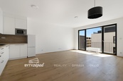 Pronájem bytu 2+kk velikosti 60 m2 s balkonem 9 m2 ve 3.NP budovy v Triangl Living Parku v Plzni, cena 16200 CZK / objekt / měsíc, nabízí 