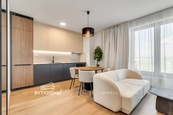 Pronájem luxusního bytu 2+kk, 51 m2 se dvěma parkovacími místy, v 5.NP budovy v Triangl Living Parku, Plzeň, cena 19400 CZK / objekt / měsíc, nabízí BYTY Západ, s.r.o.