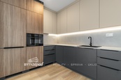 Pronájem luxusního bytu 2+kk o velikosti 59 m2, s terasou 127 m2 a dvěma parkovacími místy, cena 25100 CZK / objekt / měsíc, nabízí 